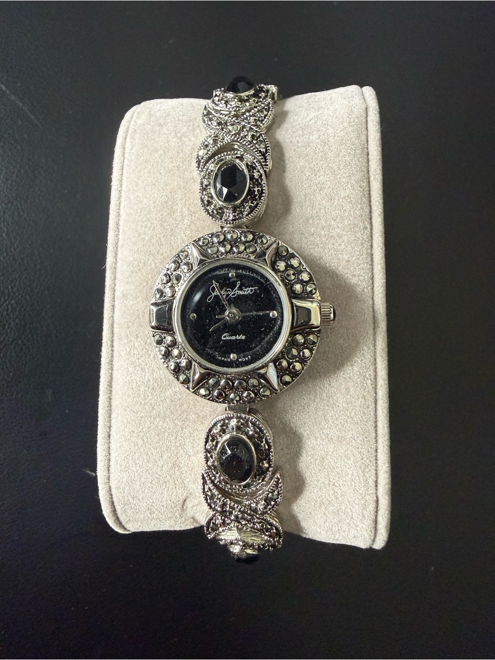 Jaclyn Smith Marcasite Quartz